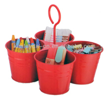 Set 4pcs of bucket pen holder container for pen
