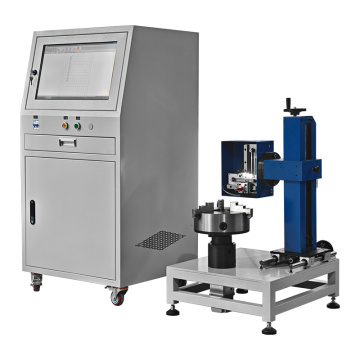 Split Flange Dot Peen Rotary Marking Machine