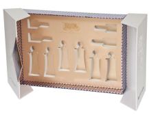 Commodities Package Box with Flocking Insert