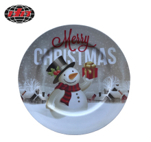 PP Charger Plate with Christmas Printing