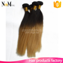 china export top Silky Straight Wave hair ombre dip dye braid extensions