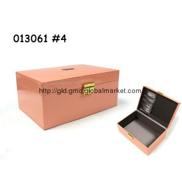 beauty leather makeup box wholesale China