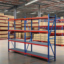 Light Duty Boltless Steel Shelf Units with Corrosion Protection for Warehouse Racking