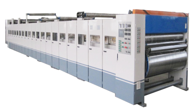 WJ type three five layer carton corrugated board packing production line