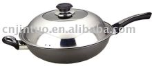 hard anodized aluminum wok