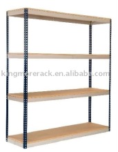 Boltless medium duty shelving