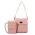 wholesale newest design ladies pu shoulder branded handbag