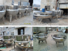 Steam heating jacketed kettle