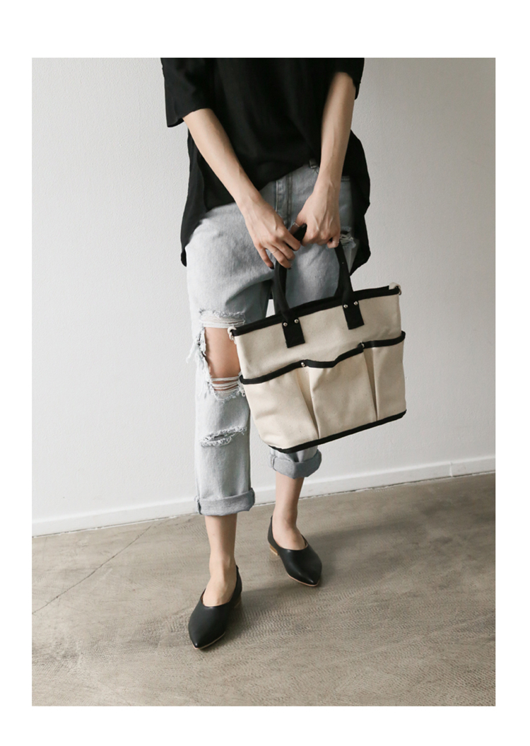 Weiße Einkaufstasche White Tote Bag