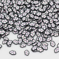 Más caliente Kawaii Smile Faces Arcilla polimérica Nail Art Stickers Diy Adorno Accesorio