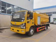 8wheelers 4x2 dongfeng vacuum sewer tanker truck
