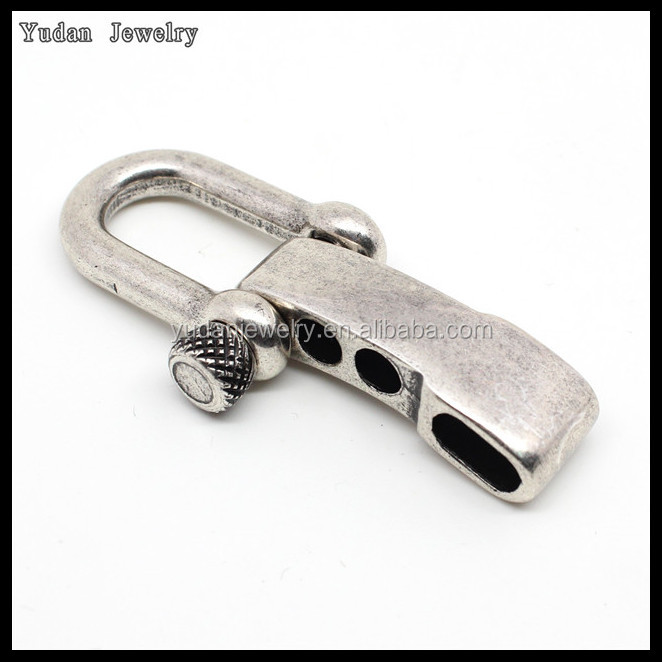 China Manufacturer Wholesale Small Stainless Steel D Shackles for bracelet