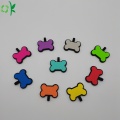 Custom Bot Shape Silicone PET-tag