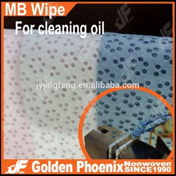 Meltblown wipes for Clean oils and solvents