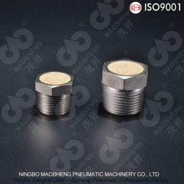 Sintered Bronze Breather Vent Silencer cap