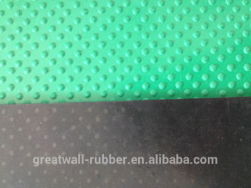 Factory produced anti-slip rubber flooring products Small Round Stud Dot Rubber Mat