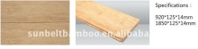 Carbonized/Natural Bamboo Flooring