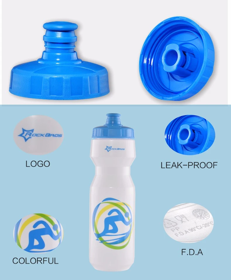 Plastic Outdoor Sports Bottle Leak-Proof Travel Cup Student Portable Space Cup Bicycle Water Cup