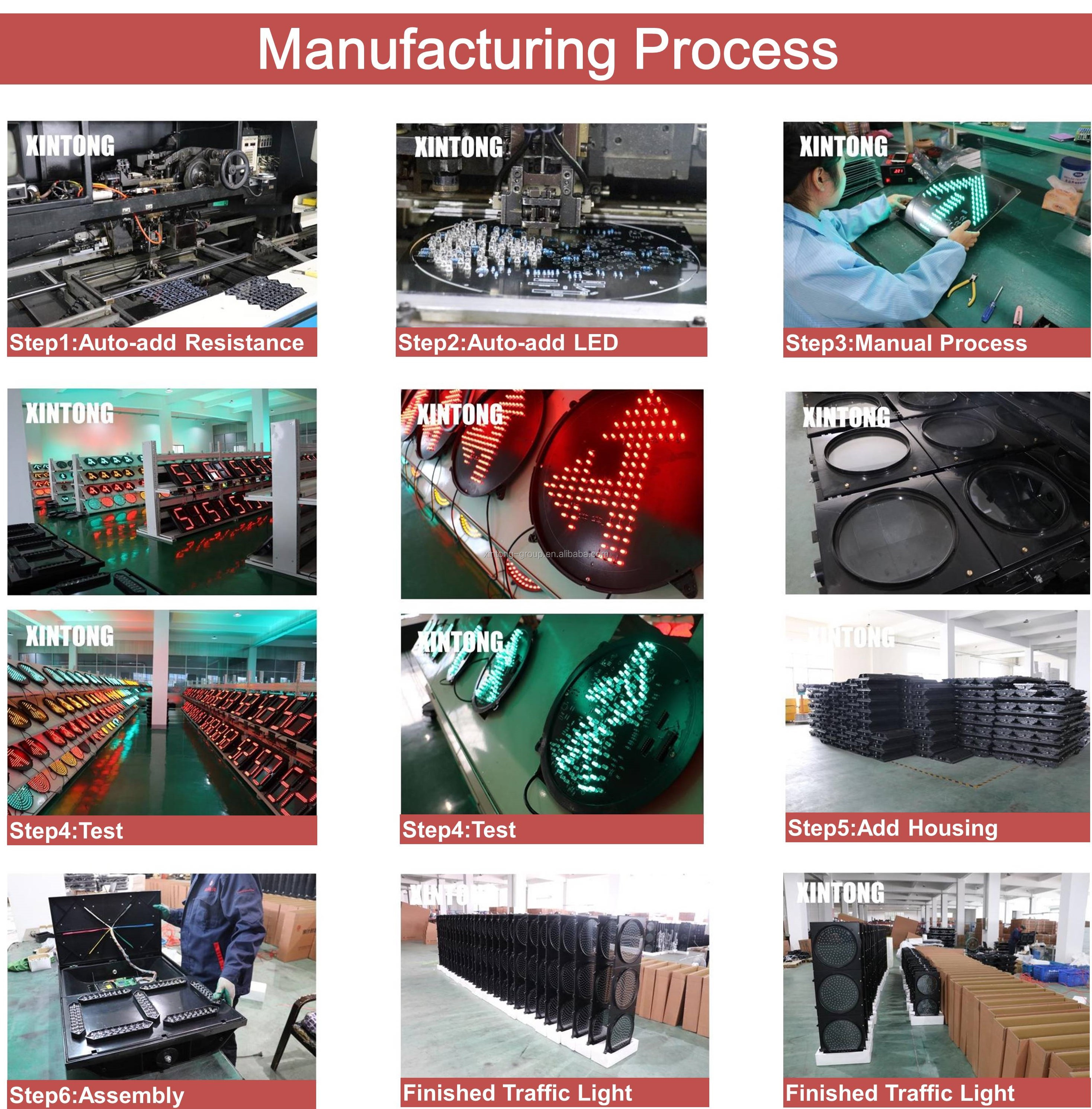 XINTONG Arrow Directional LED Traffic Signal Light Manufacturer