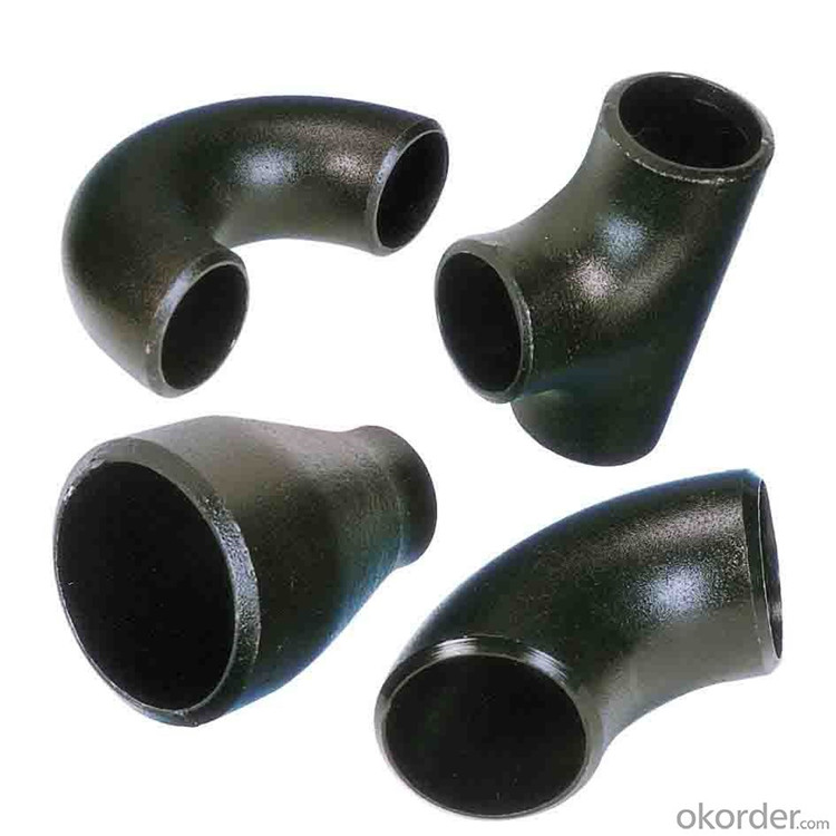 1.5D Butt Welded Seamless Pipe Fitting 90 Elbow