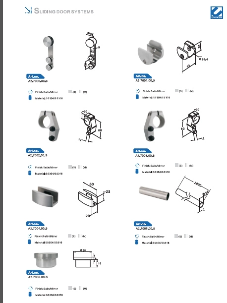 Sistema de porta deslizante de metal ao ar livre