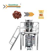 Multihead Weigher Vertical Packaging Machine for Meat and Fish Products
