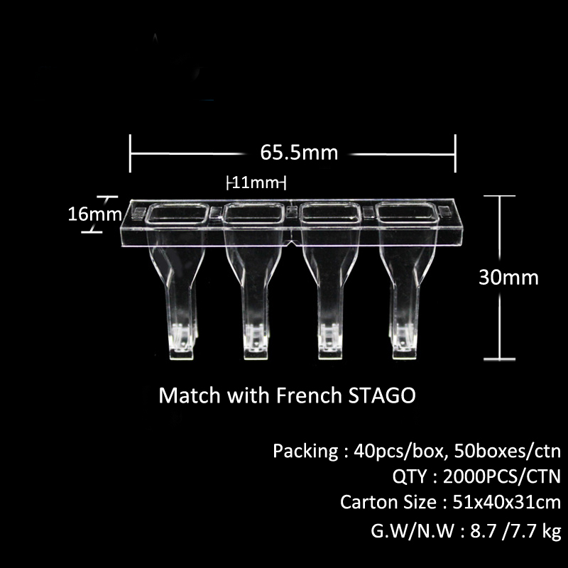 Laboraory Sample Cup Precel Cup for Stago Coagulometer Cuvette with Magnetic Bead