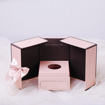 Luxo Preserve Rose Gift Box embalagem para flor