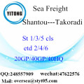 Shantou Port Sea Freight Verzending naar Takoradi