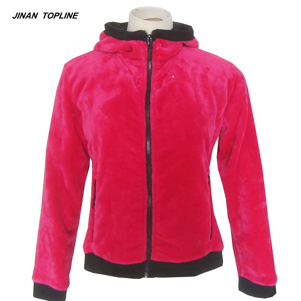 Women's Polar Fleece Jackets With Hood