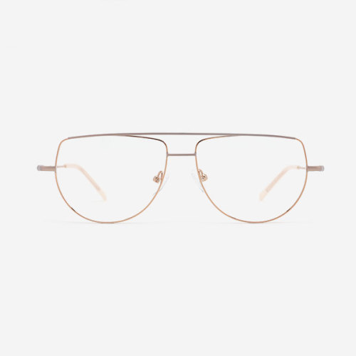 Polygon Aviator Metal Women's Optical Frames