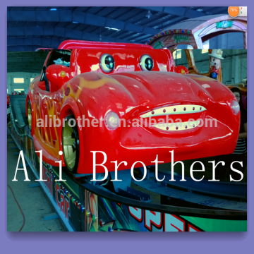 [Ali Brother]flying and rotating car rides, mini flying car rides on the track, playground ride