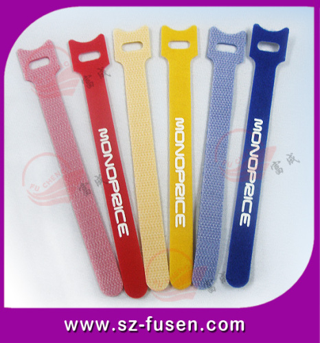 Hot Sell Colorful Printed Velcro Cable Ties