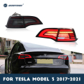 Lampu ekor mobil hcmotionz untuk Tesla Model 3 Model Y 2017-2021