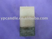 3-layer-color pillar candle