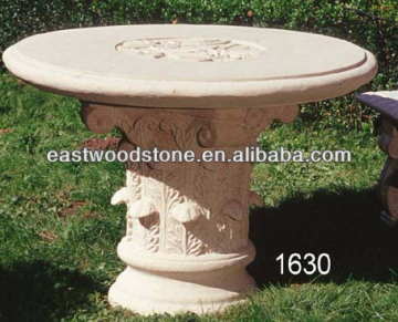 antique european style bench stone,carved stool