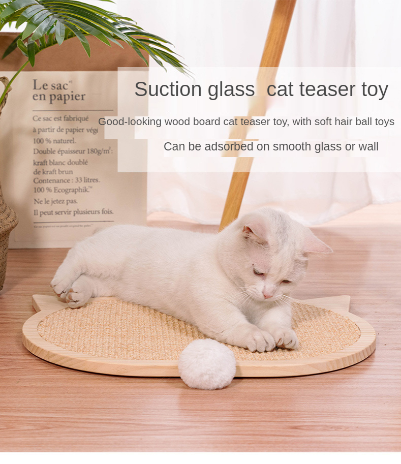 Manufacturer Wholesale Cat Scratcher Cat Toy Sisal Large and Small Cat Litter Wear-resistant Cat Claw Board Pet Supplies