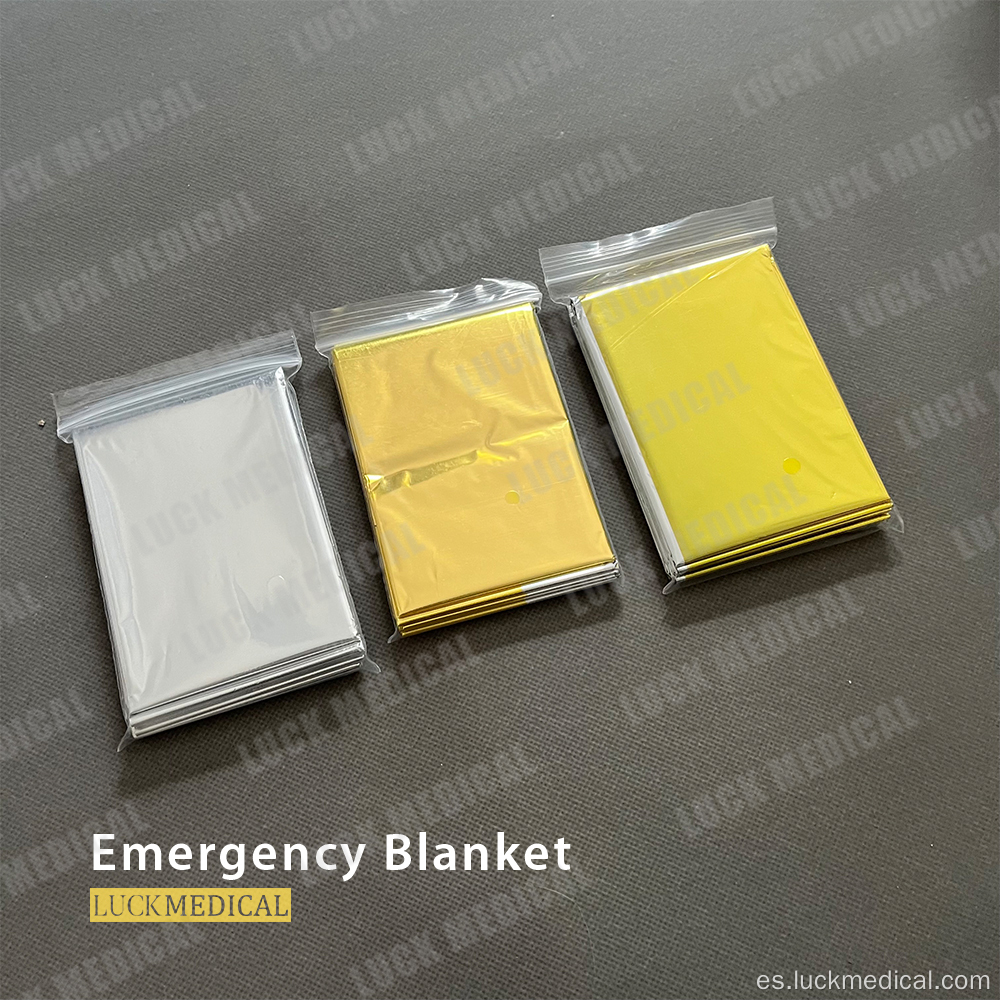 Manta de aluminio de emergencia