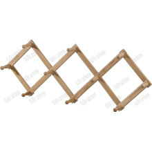 Cintre extensible en bois pour fixation murale