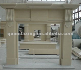 Carved Fireplace Surround