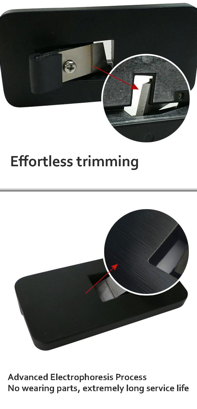 Woodworking edge banding machine trimmer PVC edge banding scraper edge cutter woodworking head trimmer