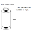 LLDPE film high ratio pre-stretch wrapper