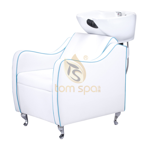 Chaise de shampoing professionnelle avec lavabo