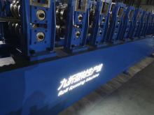 Nine-fold profile production line