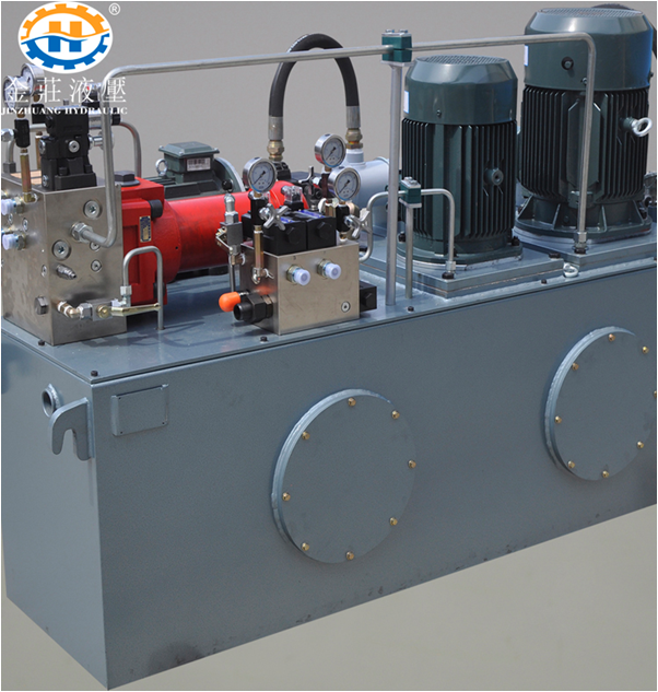 Customizable industrial hydraulic station