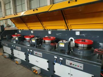 straight-line drawing wire machine