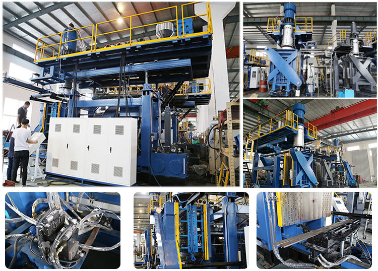 500L capacity plastic processing machine extrusion equipment water tank blow molding machinery