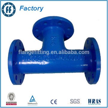 Ductile Iron Tee Pipe Fitting ISO2531