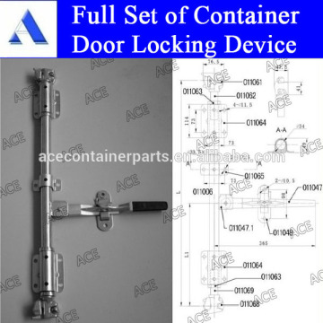 container door lock