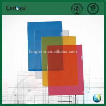 Economic L Shaped Clear Folder